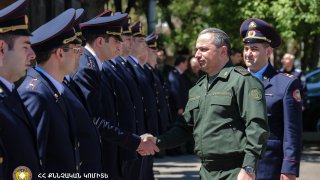 The Chairman of the RA Investigative Committee Artur Poghosyan Held Meeting in Subdivisions of Shirak Regional Investigative Department